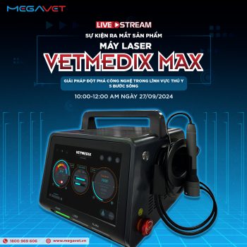 SỰ KIỆN LIVESTREAM RA MẮT MÁY LASER VETMEDIX MAX 5 BƯỚC SÓNG