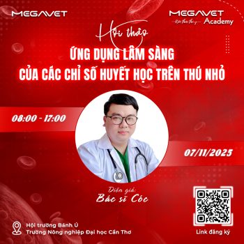[CẦN THƠ] HỘI THẢO “ỨNG DỤNG LÂM SÀNG CỦA CÁC CHỈ SỐ HUYẾT HỌC TRÊN THÚ NHỎ”